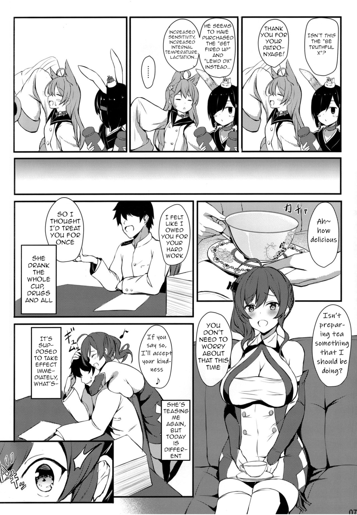 Hentai Manga Comic-I Want To Drink St. Louis-san's Milk!!-Read-5